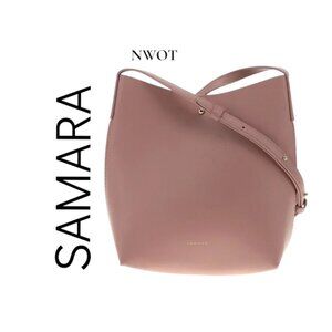 NOWT Samara Crossbody Pink Vegan Leather Purse